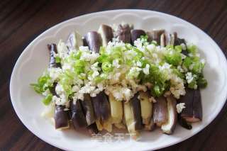 Eggplant Strips with Garlic recipe