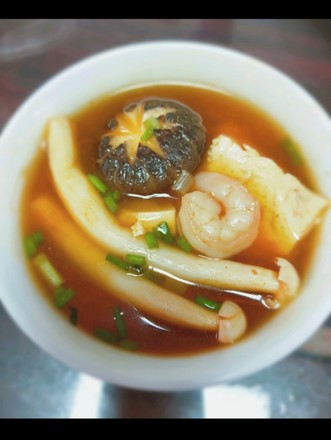 "seafood Tofu Soup" recipe