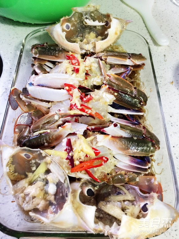 Steamed Three-point Crab recipe