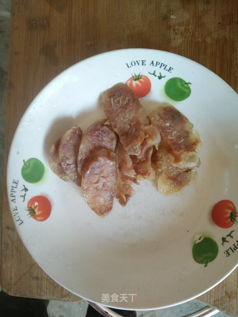 Steamed Sausage recipe