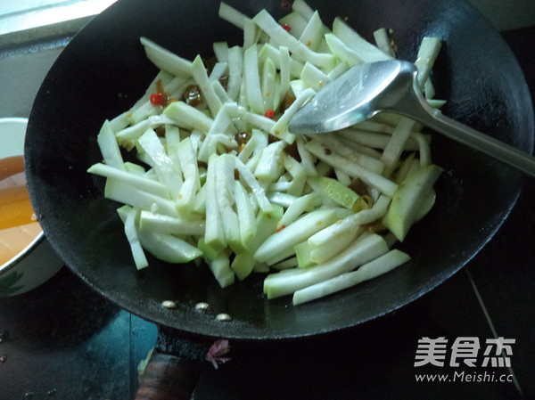 Hot and Sour Water Melon recipe