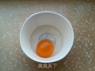 Steamed Egg with Asparagus and Shrimp Skin recipe