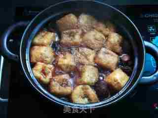 Tofu with Mushrooms and Oil recipe