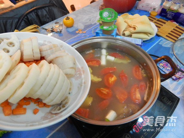 Tomato Hot Pot recipe