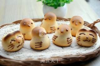 #aca烤明星大赛#little Chicken Roasted Fruit recipe