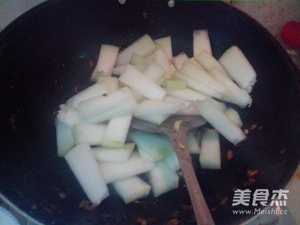 Roasted Winter Melon with Minced Meat recipe