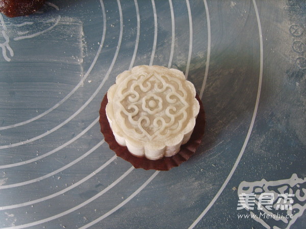 Cranberry Snowy Mooncakes recipe