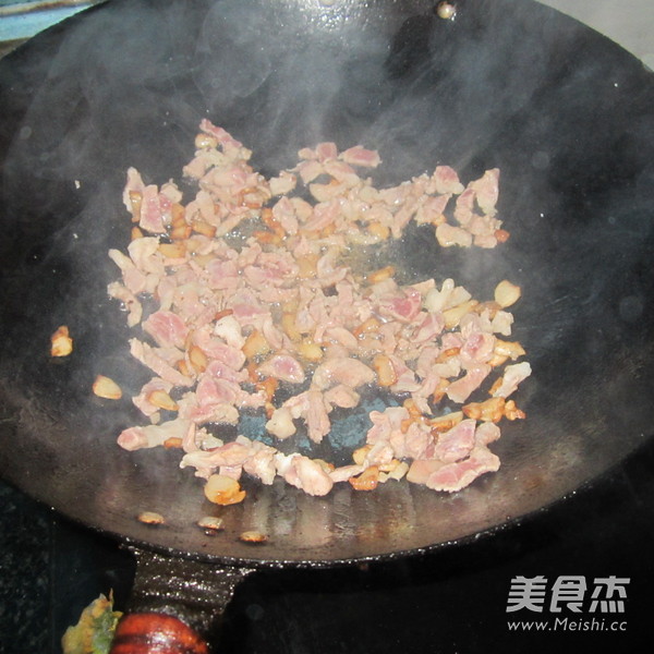 Fried Pork with Dried Radish recipe