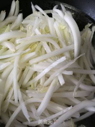 Fried Tofu and Braised Cabbage recipe