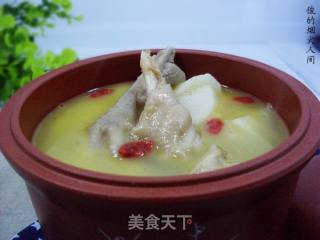 Yam Chai Chicken Soup recipe