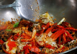 Fried Crab in Typhoon Shelter recipe