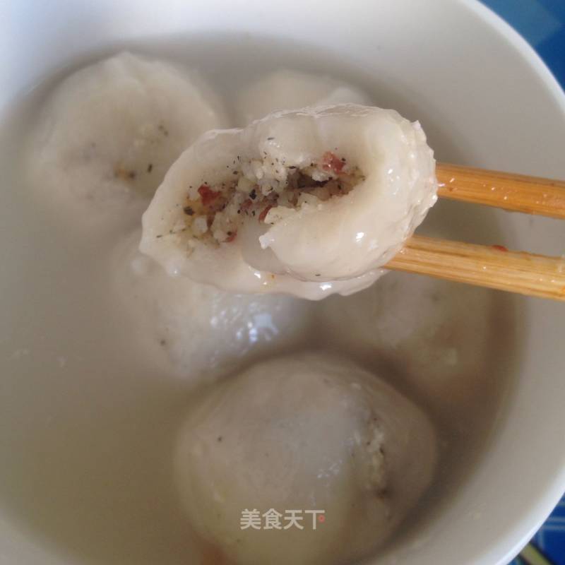Handmade Glutinous Rice Balls recipe