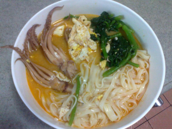 Thick Noodle Soup recipe