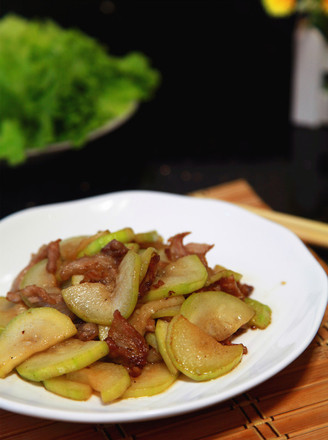 Stir-fried Pugua with Twice Cooked Pork