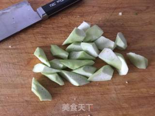 Steamed Loofah with Garlic Vermicelli recipe