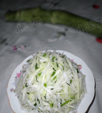 Radish Mixed with Lansi recipe