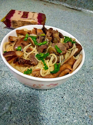 Duck Mixed Shrimp Noodle recipe