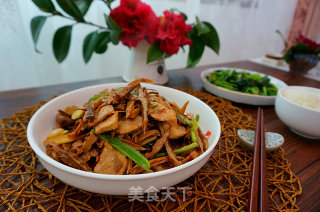 Smoked Bamboo Shoots Pork recipe