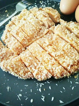 Heart-shaped Crispy Chicken Chop recipe