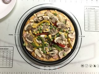 Fluffy Mushroom Pizza (second Edition) recipe