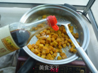 Salted Egg Yolk Diced Pumpkin recipe