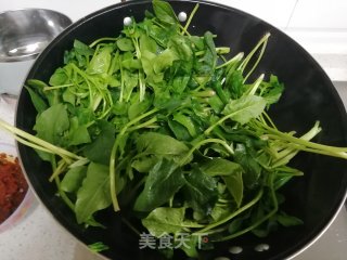 Vegetarian Stir-fried Spinach recipe