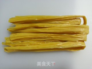 Yuba Mixed with Cucumber recipe