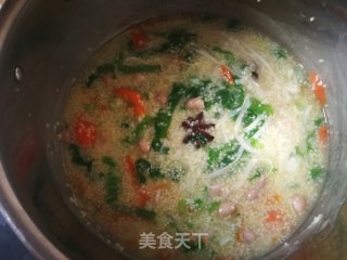 Xiaobaicai Millet Noodles: Fragrant! recipe