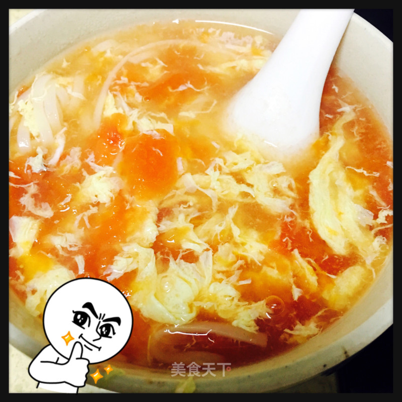 Warm Brand 0 Oil Tomato Egg Noodles recipe