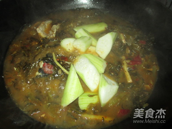 Loofah Black Fish Soup recipe