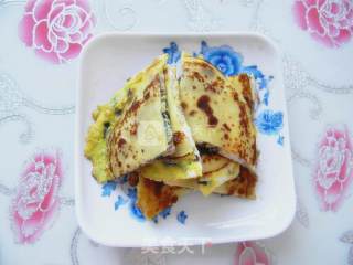 #aca Baking Star Competition# Egg Crepe Burger recipe