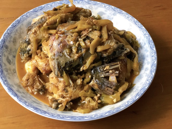 Super Invincible, Simple Mustard Fish Stew with Rice recipe