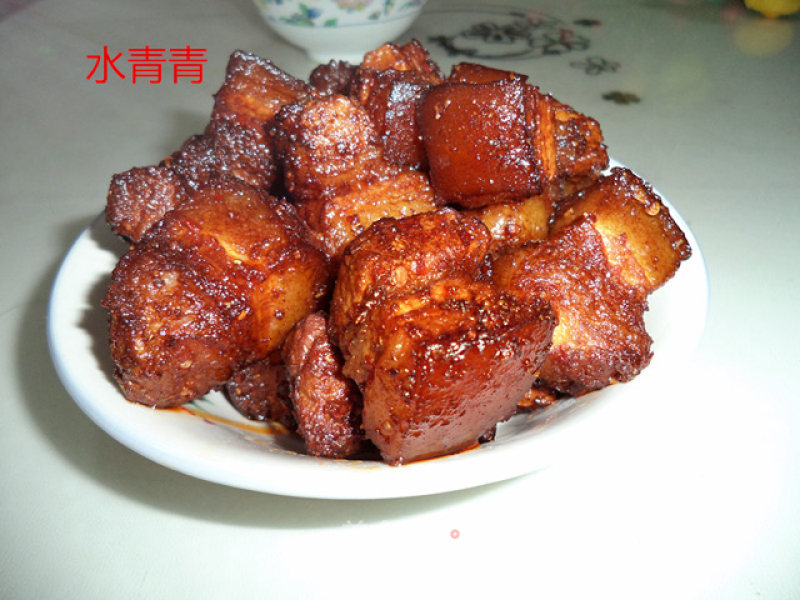 Fish-flavored Pork Belly-barbecue Flavor recipe