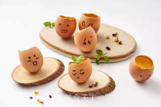 Eggshell Pudding | Broken Eggshell? Don't Worry, There is Pudding in It! recipe