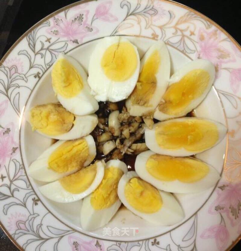 Pouring Boiled Eggs recipe