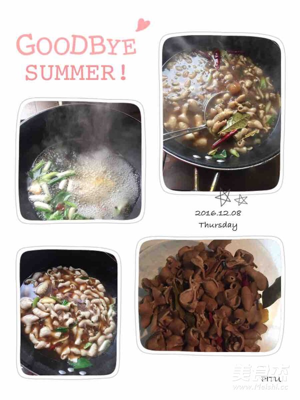 Braised Pork Intestines recipe