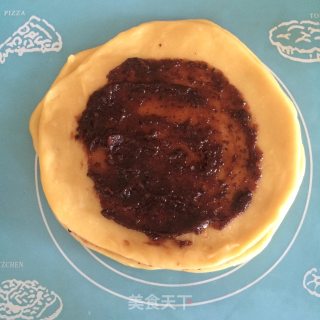 #四session Baking Contest and is Love to Eat Festival# Bean Paste Filling Pattern Bread recipe