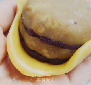 Purple Sweet Potato Mooncake recipe