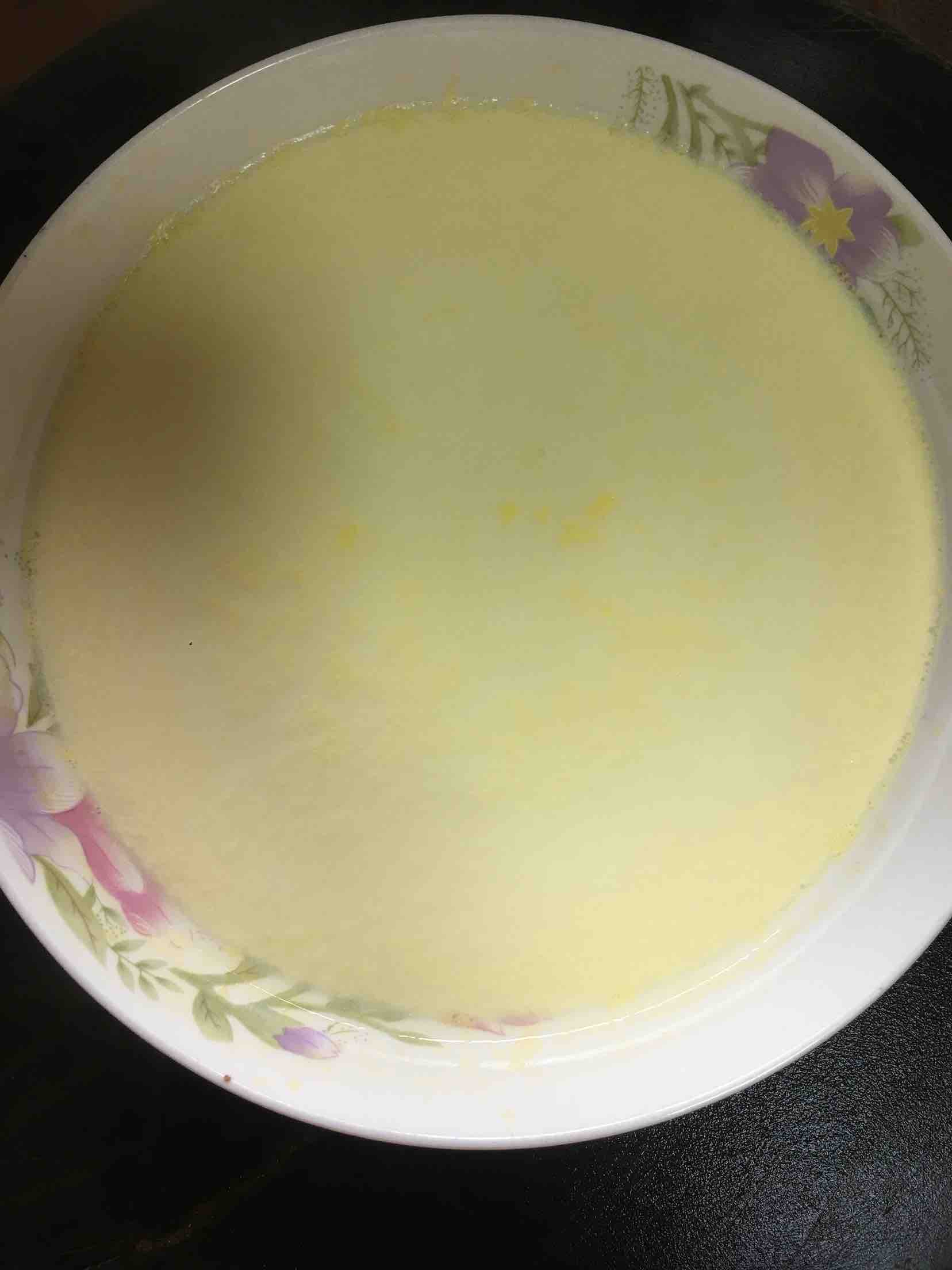 Steamed Egg with Lemonade recipe