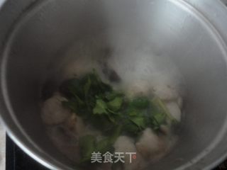 Mushroom Meatball Soup recipe