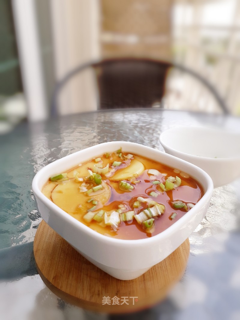 Japanese Tofu Steamed Custard recipe