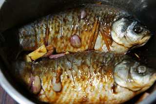 Grilled Crucian Carp with Cumin recipe