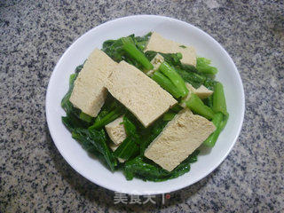 Frozen Tofu and Boiled Rapeseed recipe