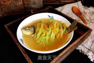 Carp Soup with Shredded Radish#autumn Nourishes The Lungs# recipe