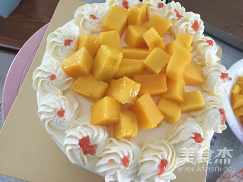 Mango Butter Cake recipe