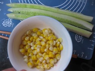 Refreshing Corn Sushi recipe