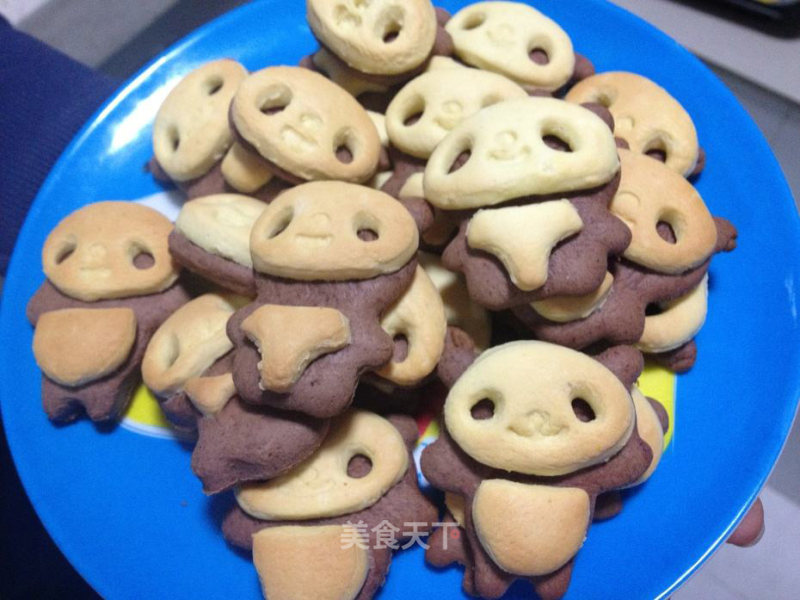 # Fourth Baking Contest and is Love to Eat Festival#panda Biscuits recipe