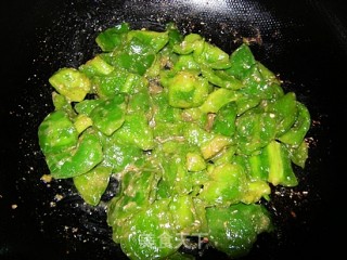 Mushroom Fragrant Green Pepper recipe