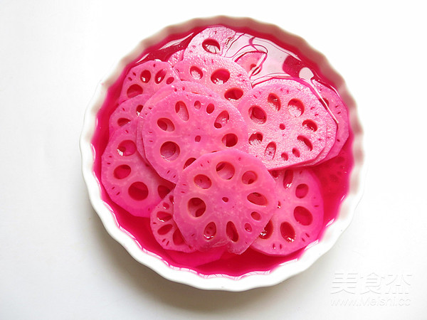 Lemon Rouge Lotus Root recipe