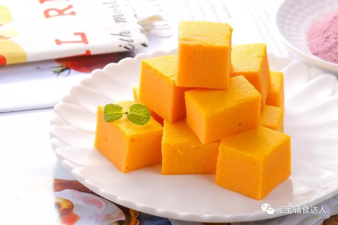 Rice Steamed Cake Baby Food Supplement Recipe recipe